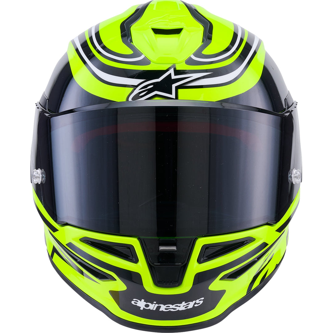 Supertech R7 Helmet - Zeal - 22.06 - Gloss Yellow Fluo/Black/White