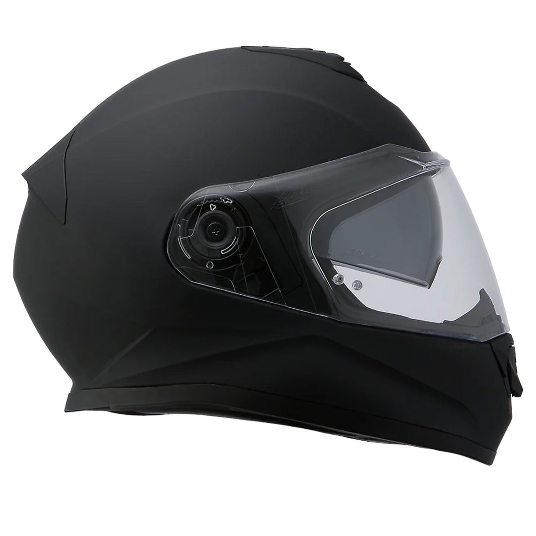 Daytona Helmets D.O.T. Detour Helmet Dull Black - Right Side View