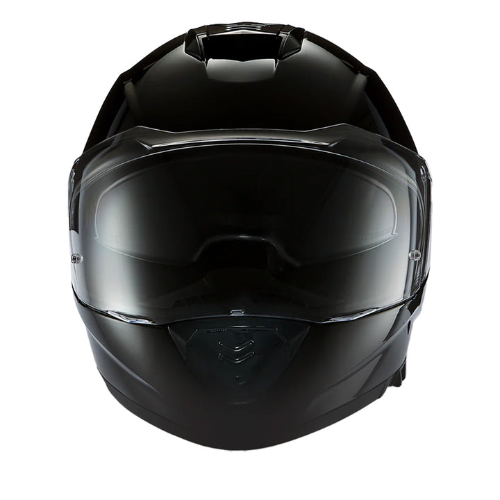 Daytona Helmets D.O.T. Detour Helmet Gloss Black - Front View