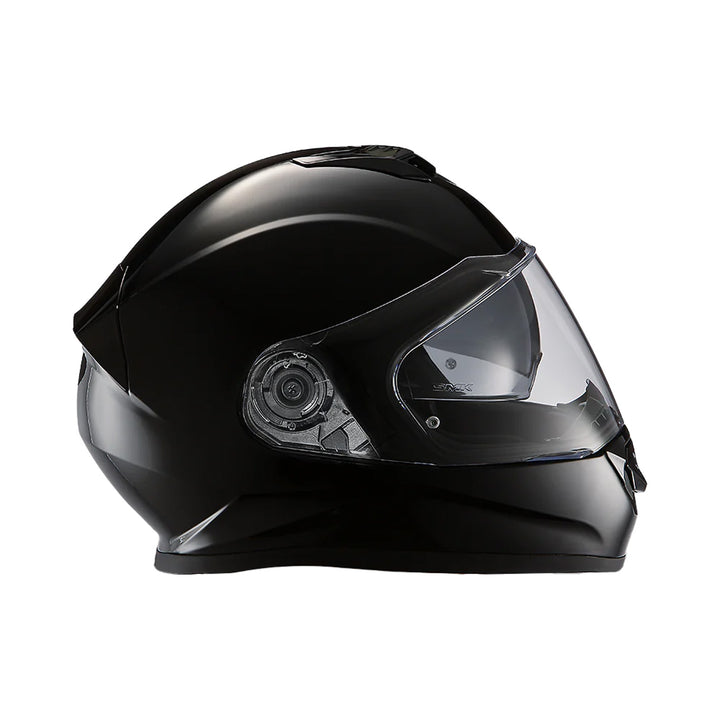 Daytona Helmets D.O.T. Detour Helmet Gloss Black - Right Side View