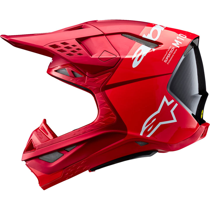 Supertech M10 Helmet - Flood - MIPS® - Red Fluo/Red