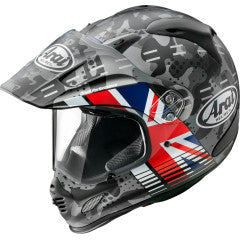 Arai XD-4 Cover Helmet UK Frost - Front Side View