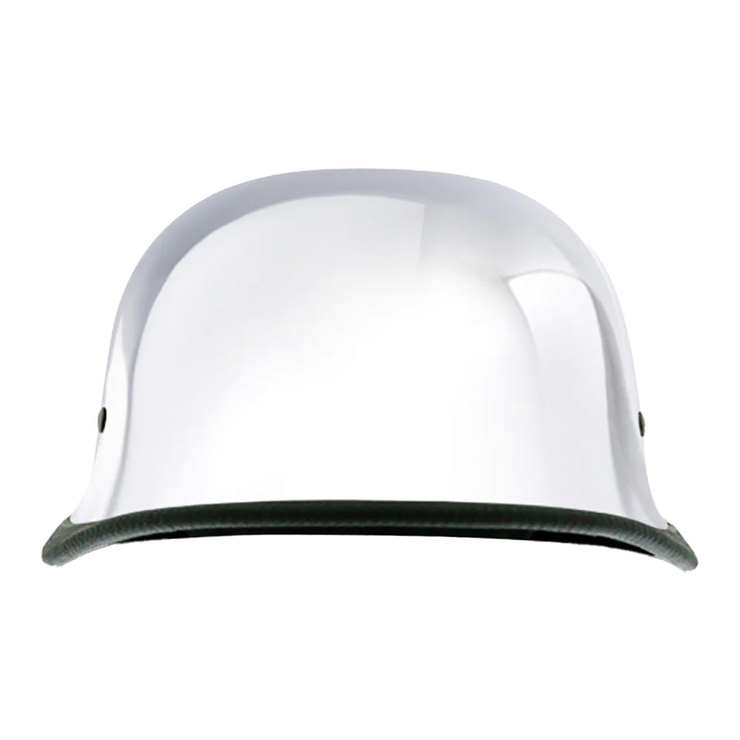Daytona Helmets Novelty German - Chrome - Front View