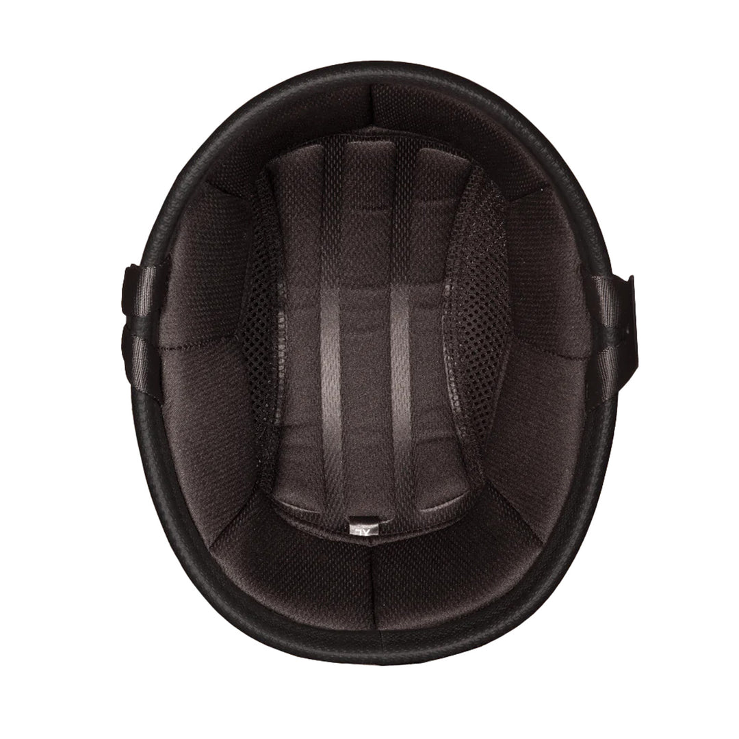 Daytona Helmets Novelty German - Chrome - Bottom Up View