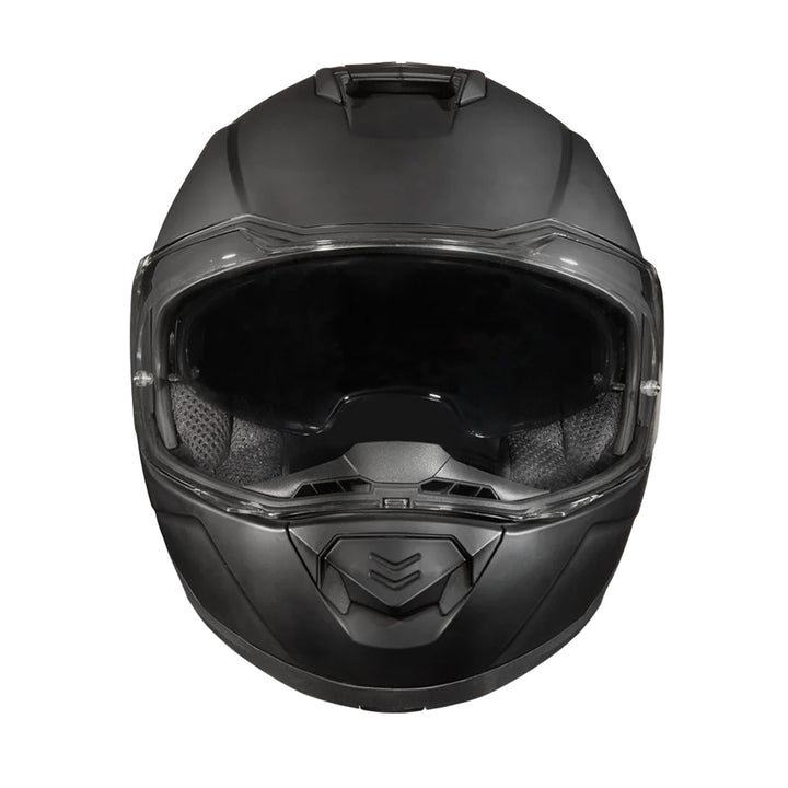 Daytona Helmets D.O.T. Glide Helmet Dull Black - Front View