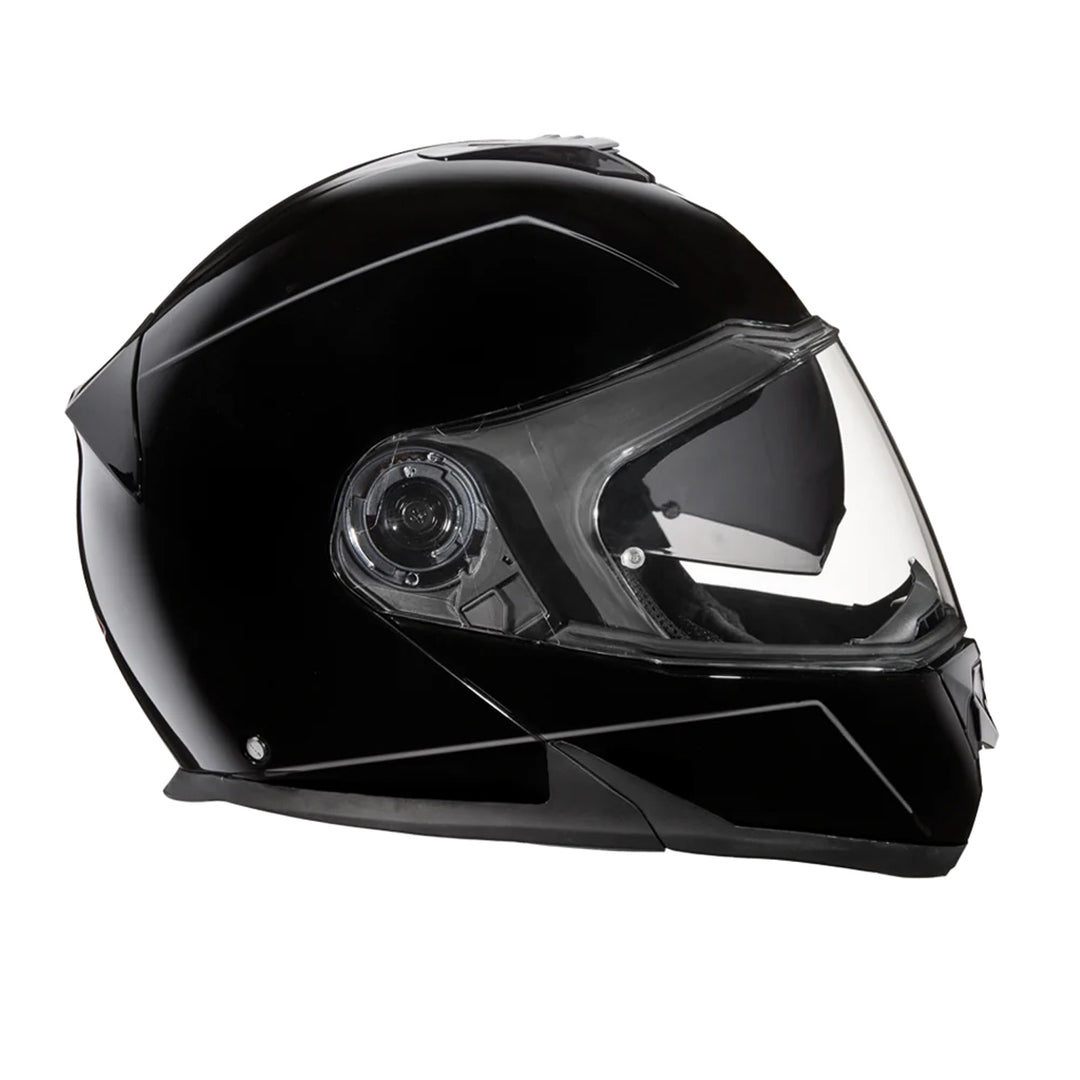 Daytona Helmets D.O.T. Glide Helmet Gloss Black - Right Side View
