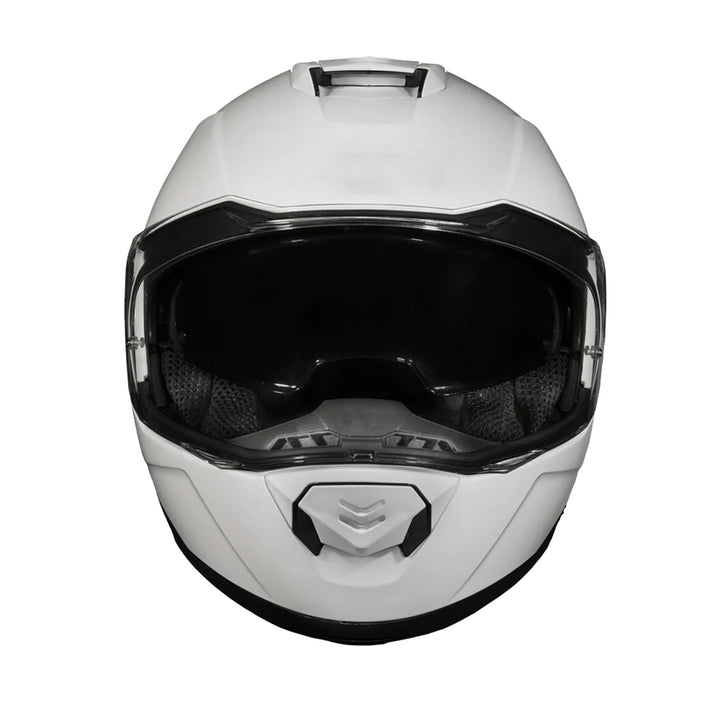 Daytona Helmets D.O.T. Glide Helmet Gloss White - Front View