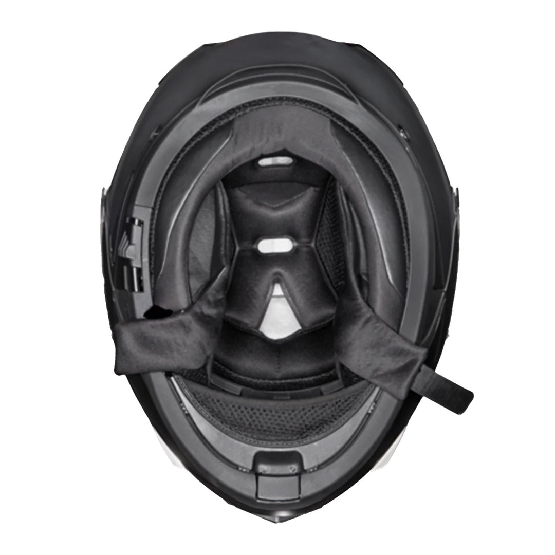 Daytona Helmets D.O.T. Glide Helmet Gloss White - Bottom Up View