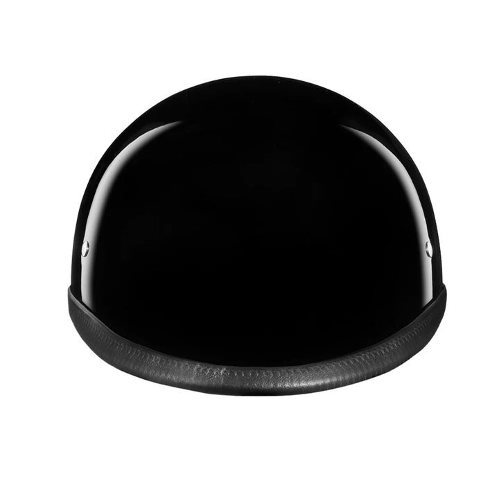 Daytona Helmets D.O.T. Hawk Helmet Gloss Black - Front View