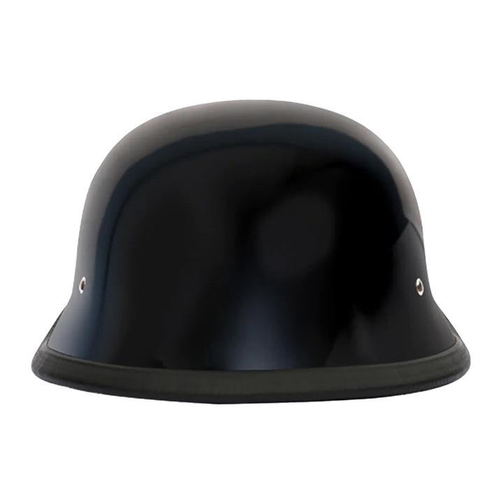 Daytona Helmets Novelty Big German Gloss Black - Rear View