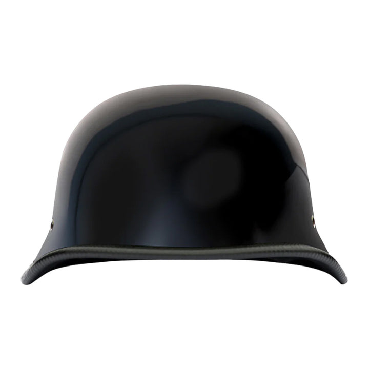 Daytona Helmets Novelty Big German Gloss Black - Front View