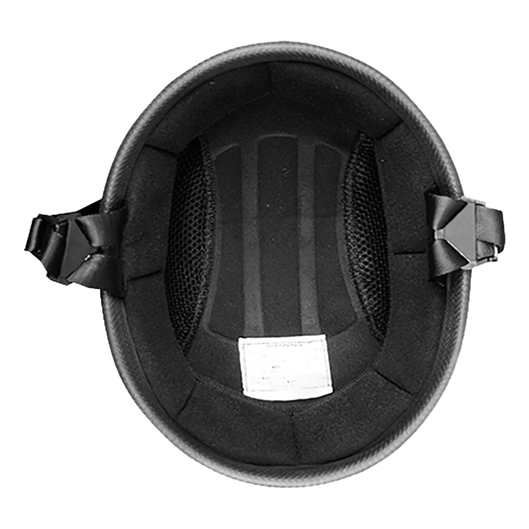 Daytona Helmets Novelty E Z Rider Gloss Black - Bottom Up View