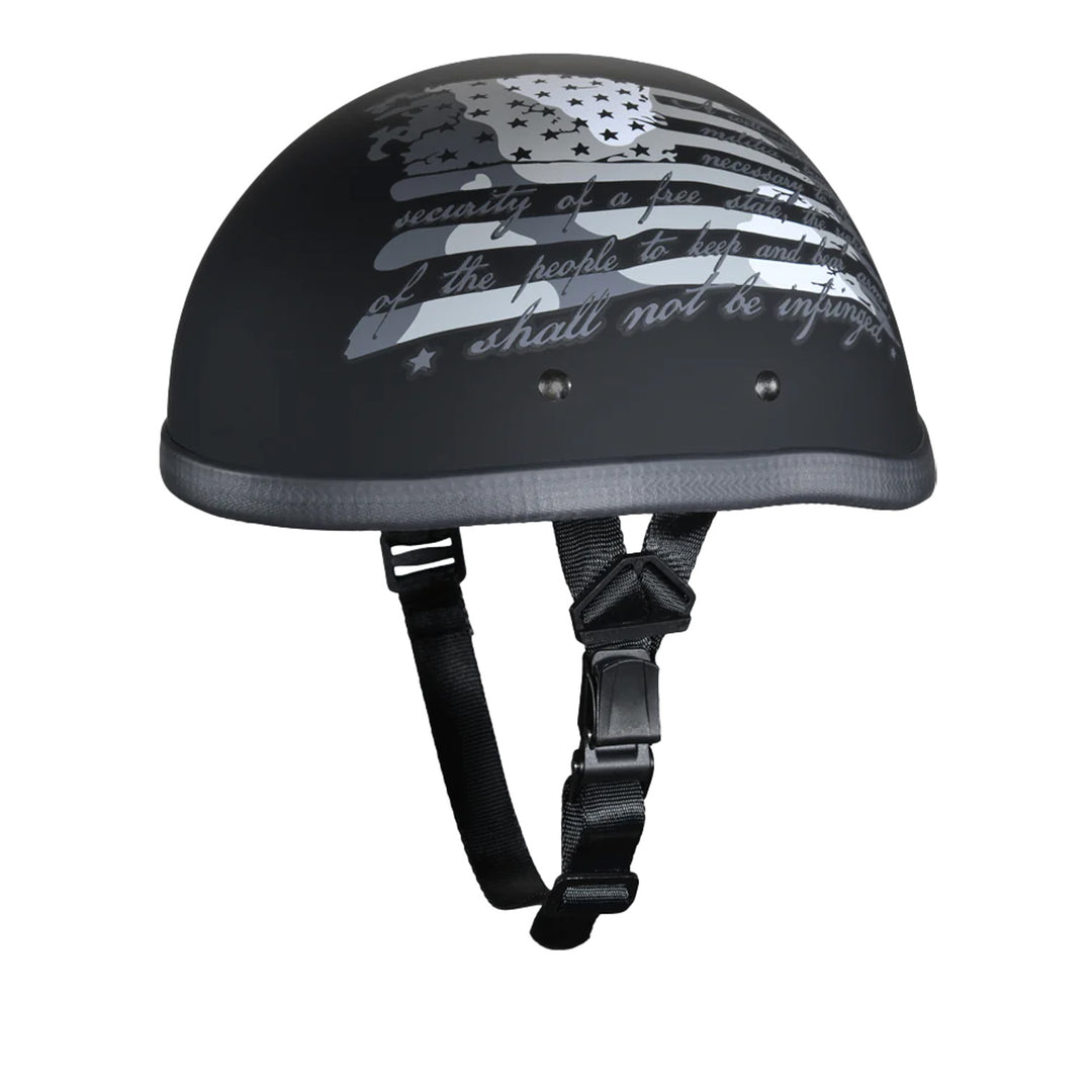 Daytona Helmets Novelty Eagle - 2nd Amendment - Front Left Side View