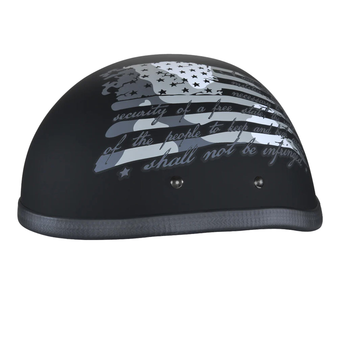 Daytona Helmets Novelty Eagle - 2nd Amendment - Left Side View