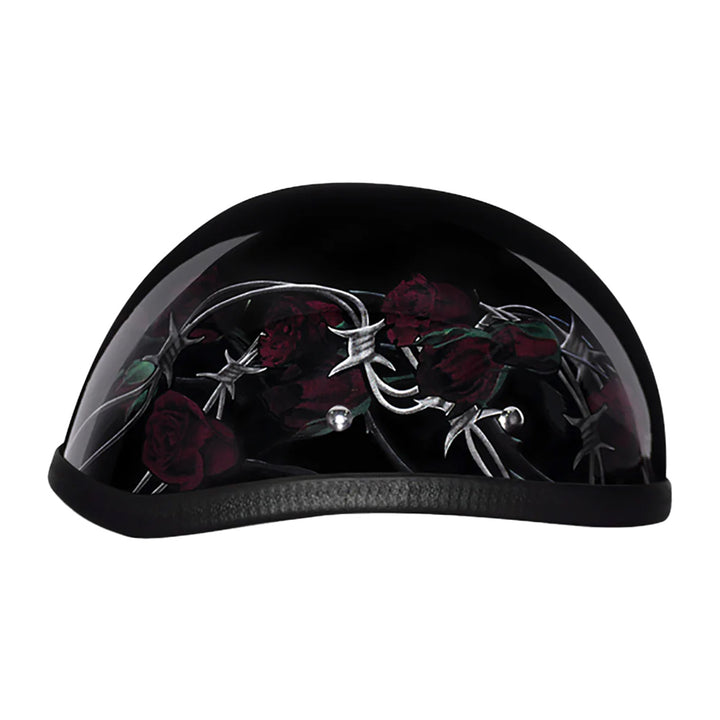 Daytona Helmets Novelty Eagle - Barbed Roses - Right Side View