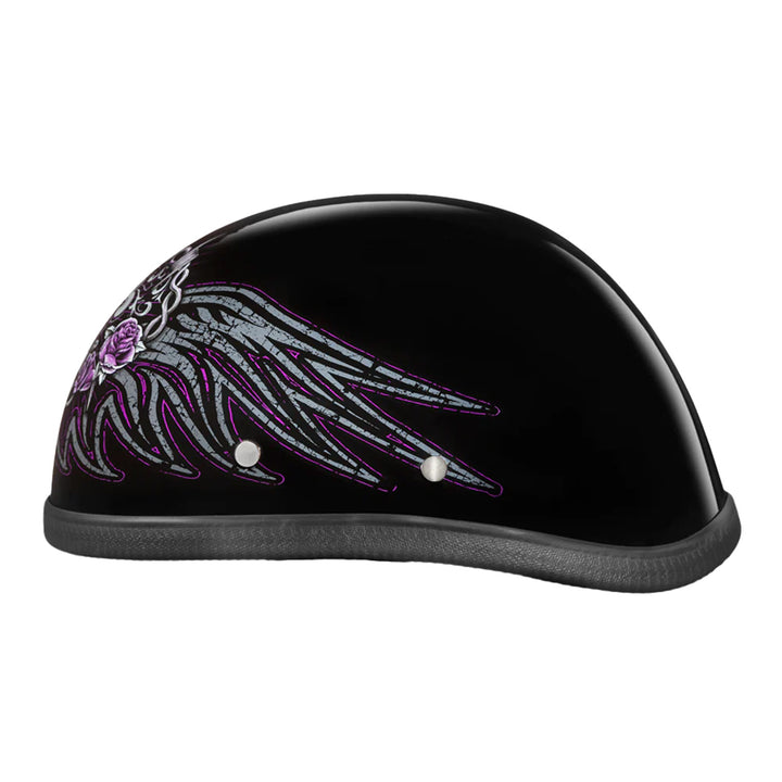 Daytona Helmets Novelty Eagle - Barbed Wire Heart - Left Side View