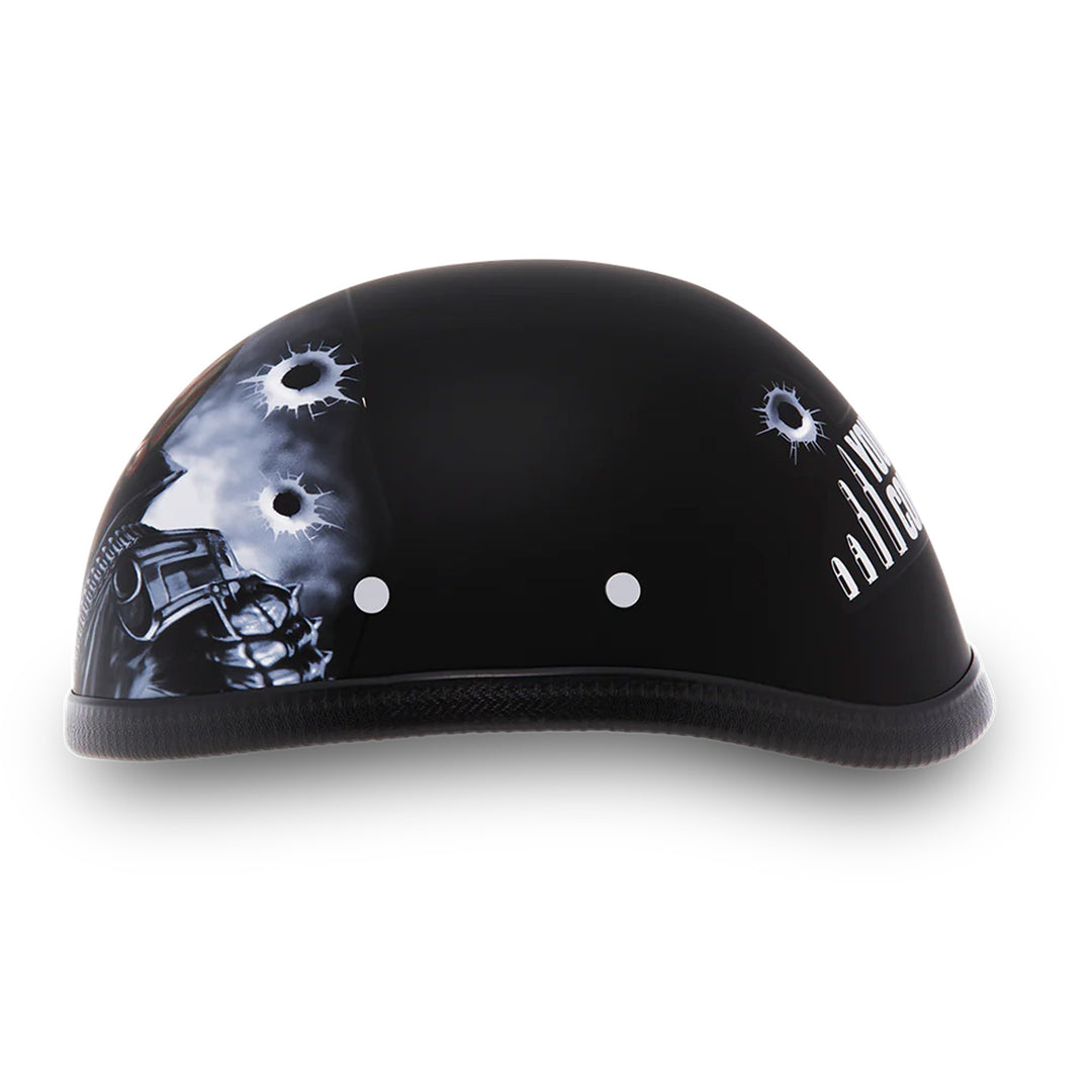 Daytona Helmets Novelty Eagle - Come Get 'Em - Left Side View