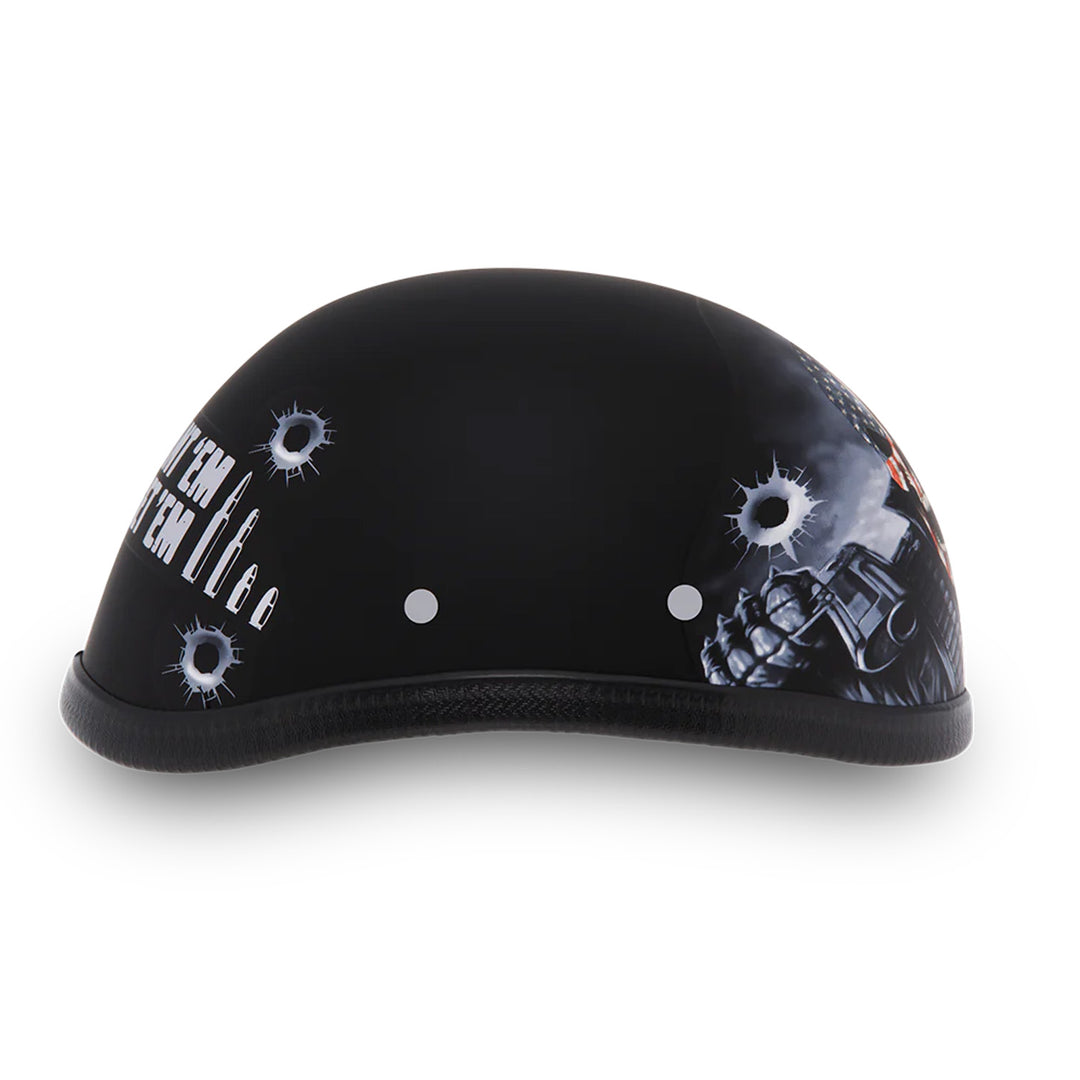 Daytona Helmets Novelty Eagle - Come Get 'Em - Right Side View