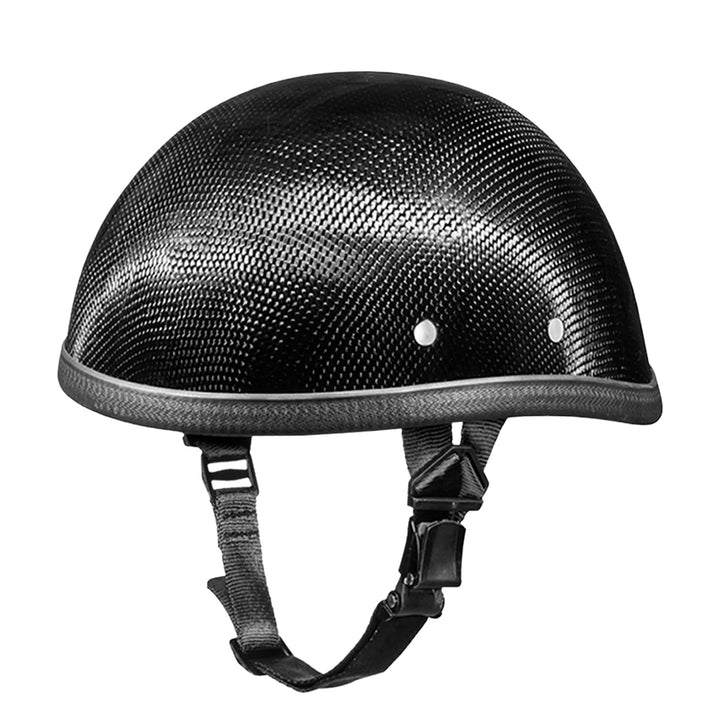 Daytona Helmets Novelty Eagle - Carbon - Grey Carbon Fiber - Front Left Side View