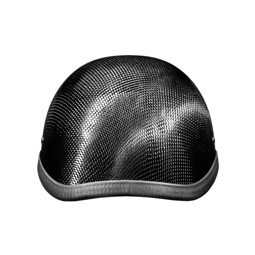 Daytona Helmets Novelty Eagle - Carbon - Grey Carbon Fiber - Rear View