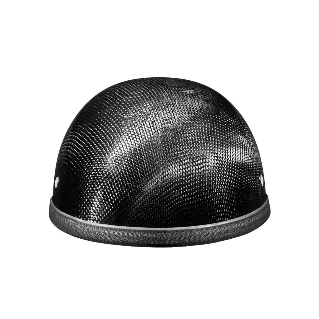 Daytona Helmets Novelty Eagle - Carbon - Grey Carbon Fiber - Front View