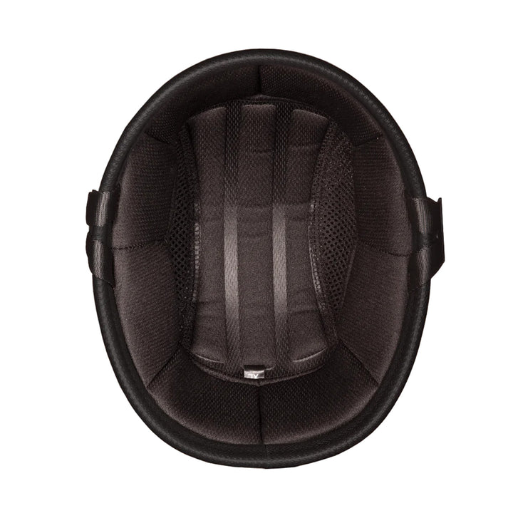 Daytona Helmets Novelty Eagle - Carbon - Grey Carbon Fiber - Bottom Up View