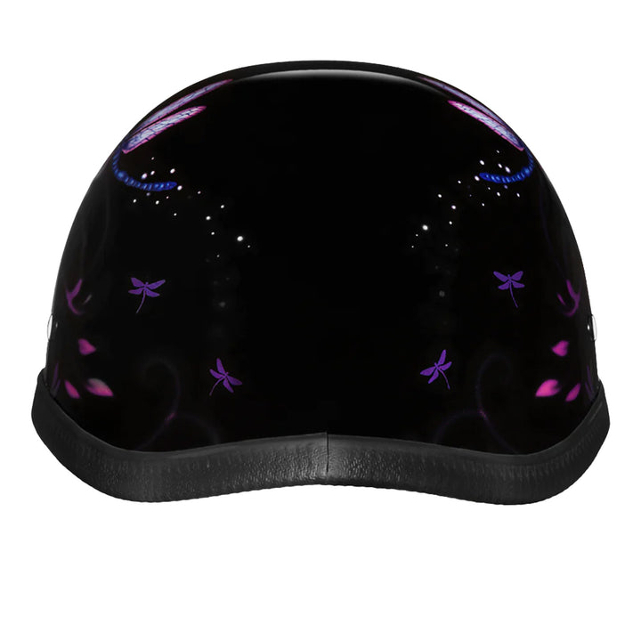 Daytona Helmets Novelty Eagle - Dragonfly - Rear View