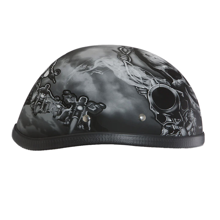 Daytona Helmets Novelty Eagle - Guns - Right Side View