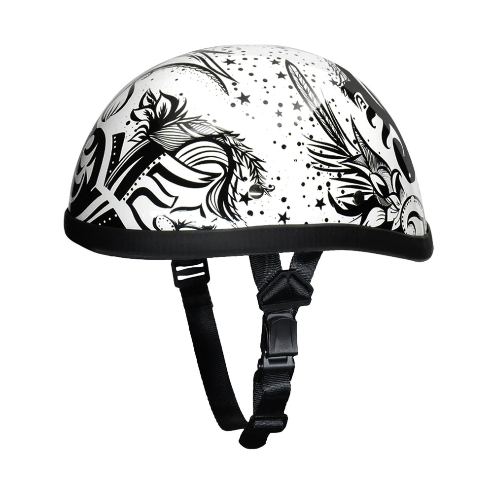 Daytona Helmets Novelty Eagle - Lovesee - Front Left Side View