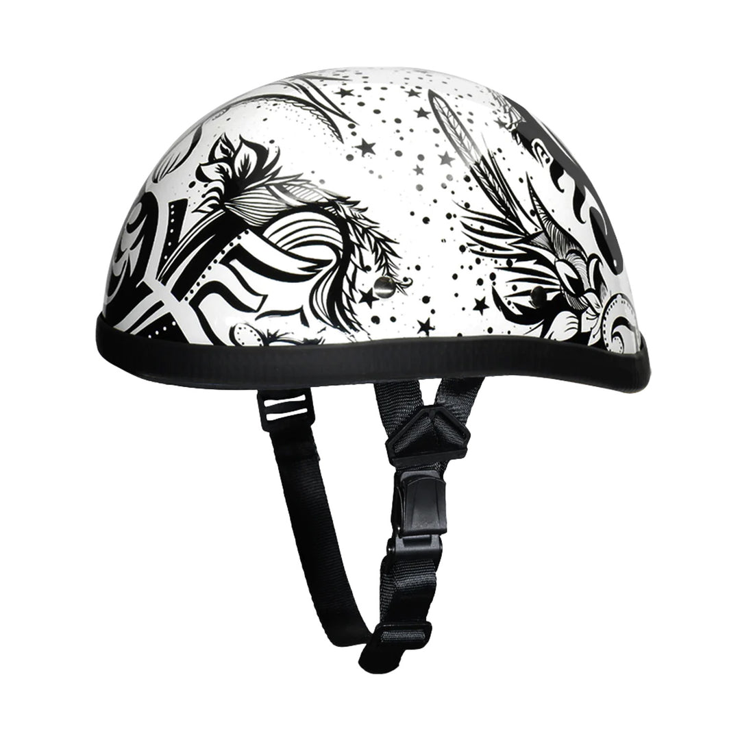 Daytona Helmets Novelty Eagle - Lovesee - Front Left Side View