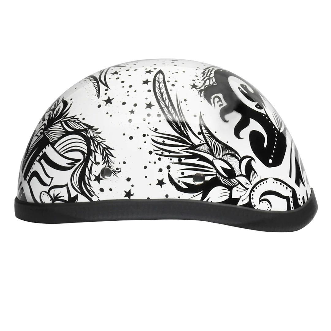 Daytona Helmets Novelty Eagle - Lovesee - Left Side View