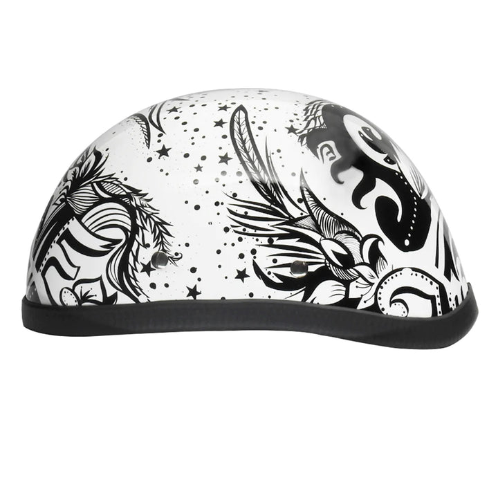 Daytona Helmets Novelty Eagle - Lovesee - Left Side View
