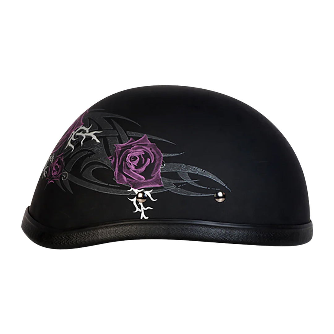 Daytona Helmets Novelty Eagle - Purple Rose - Right Side View