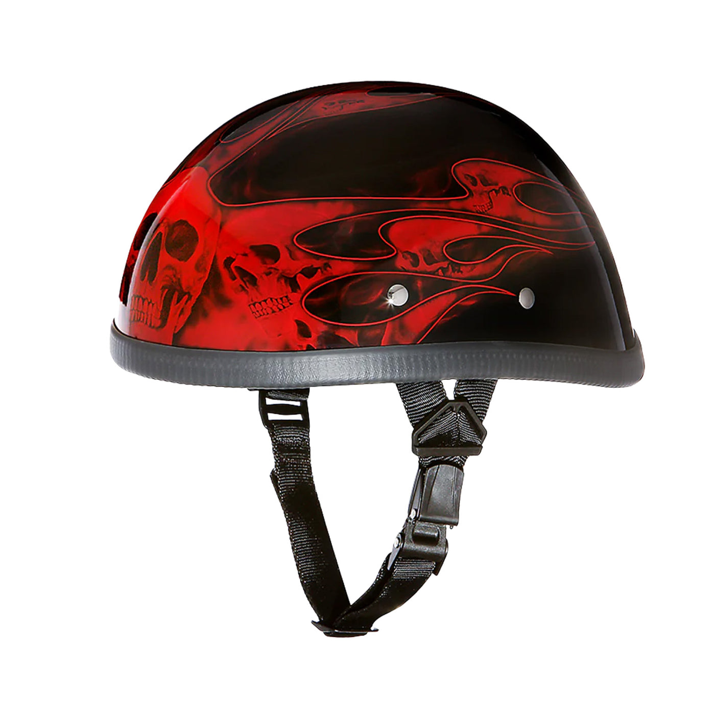 Daytona Helmets Novelty Eagle - Skull Flames
