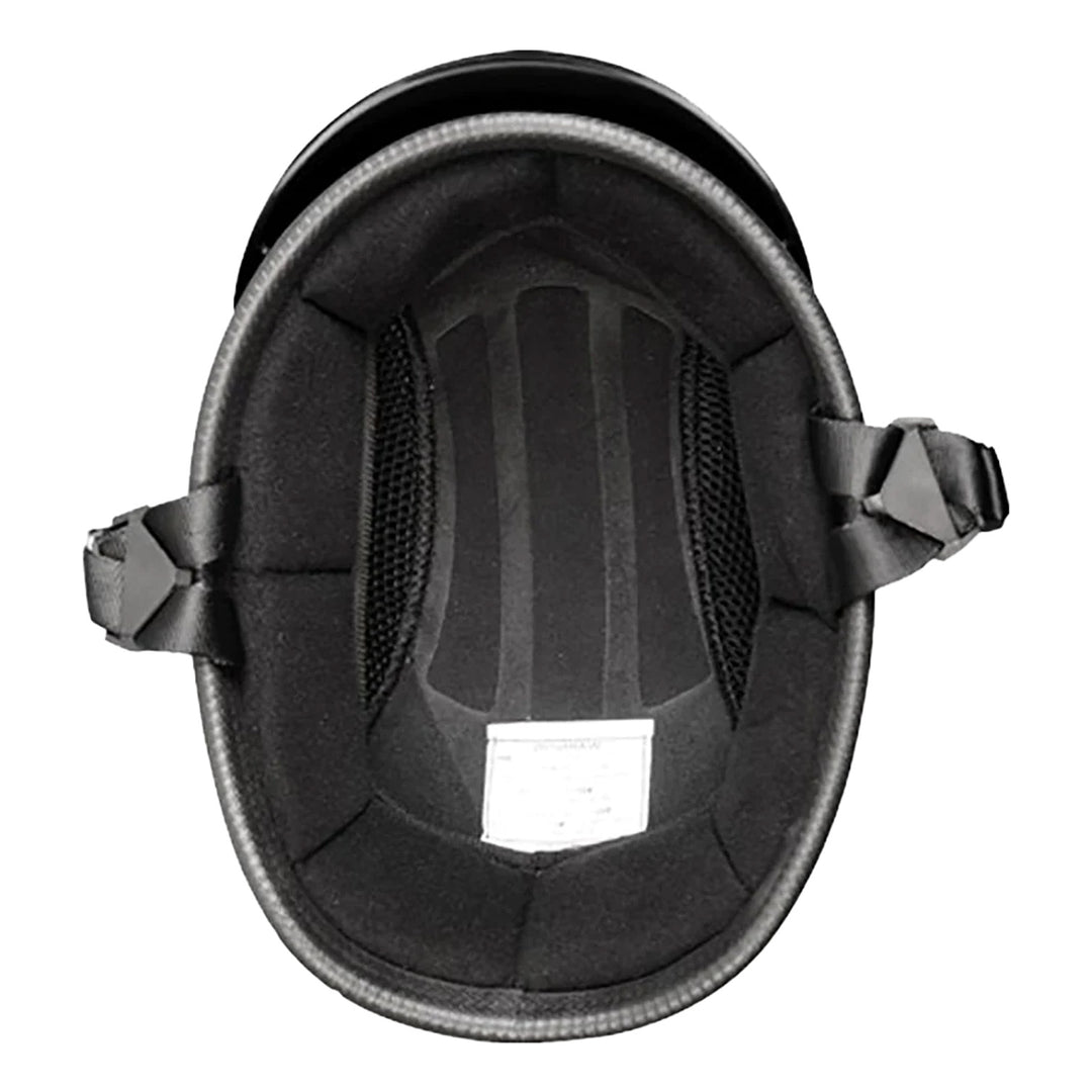 Daytona Helmets Novelty Eagle w/ Snaps Gloss Black - Bottom Up View