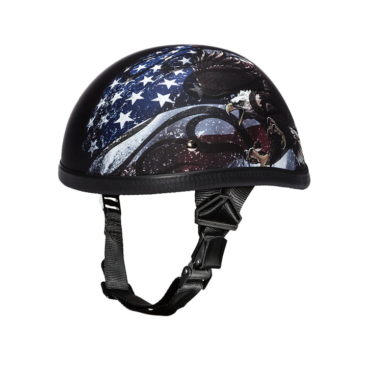Daytona Helmets Novelty Eagle - USA - Front Left Side View