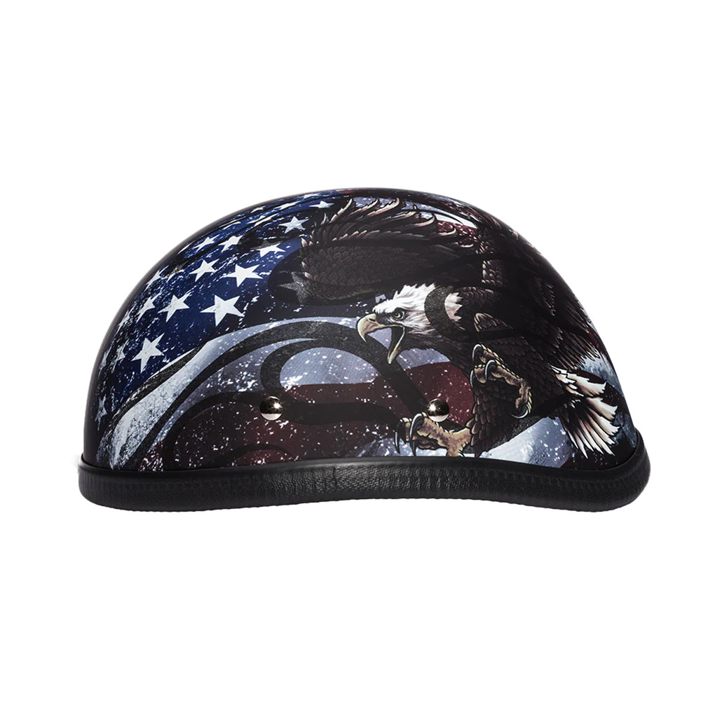 Daytona Helmets Novelty Eagle - USA - Left Side View