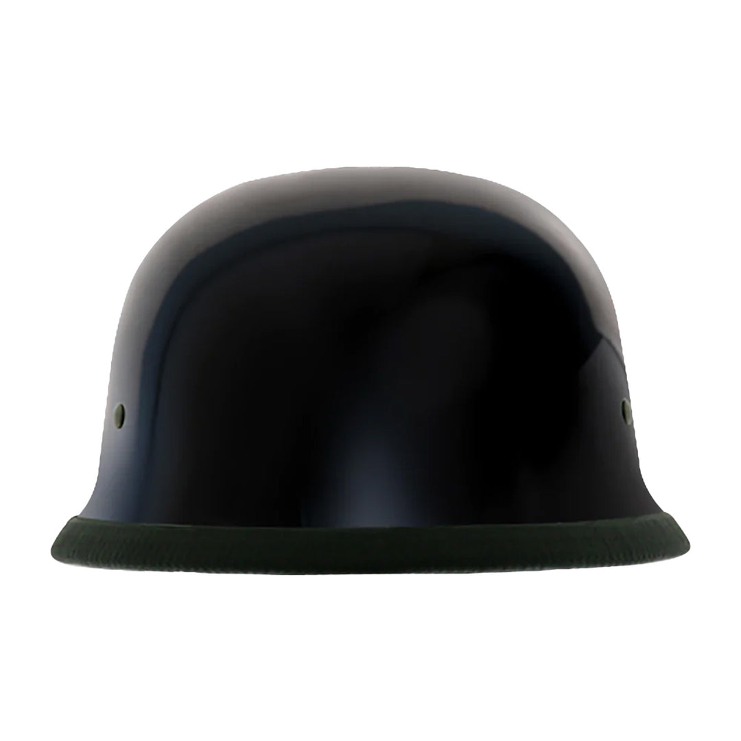 Daytona Helmets Novelty German Gloss Black - Rear View