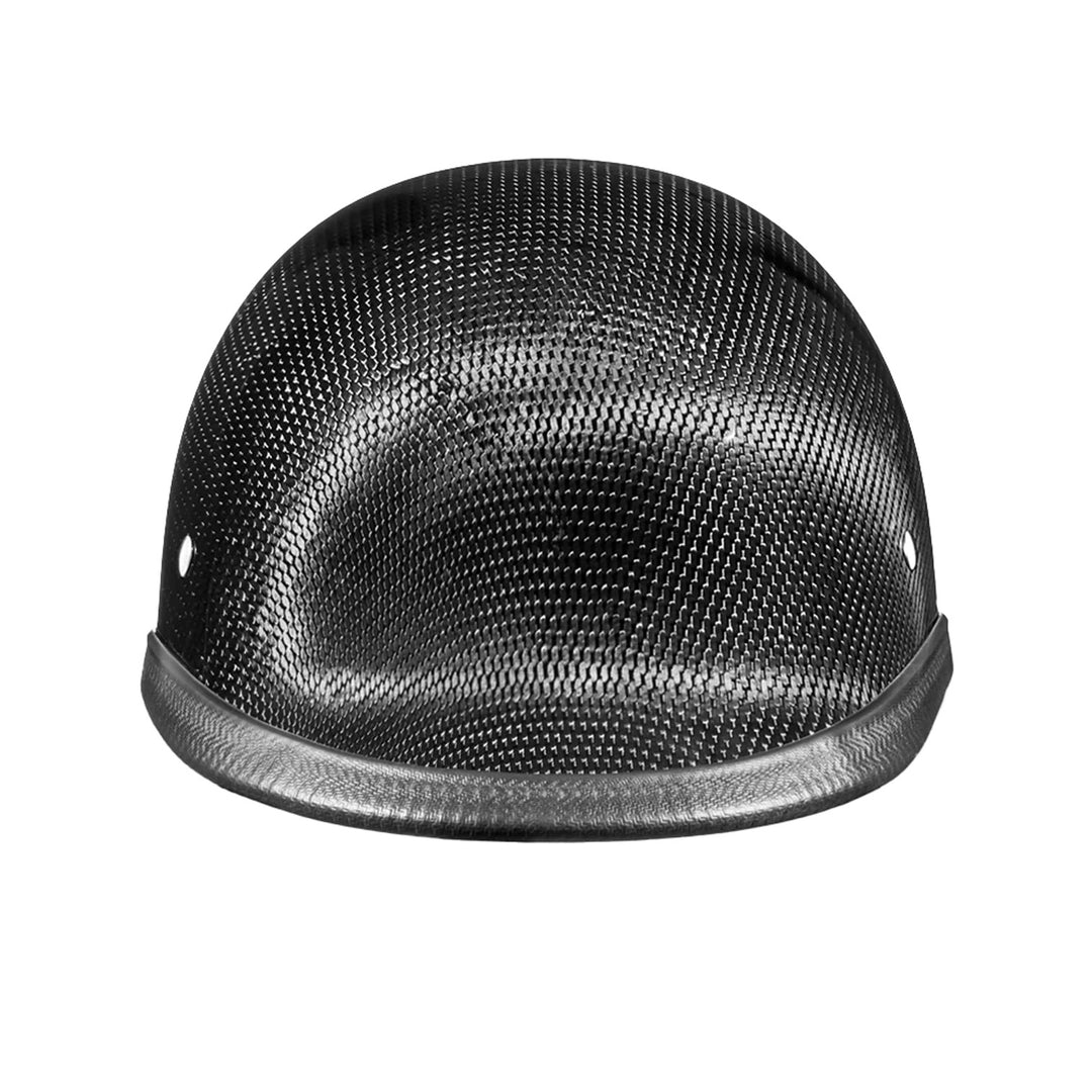 Daytona Helmets Novelty Hawk - Carbon - Grey Carbon Fiber - Front View