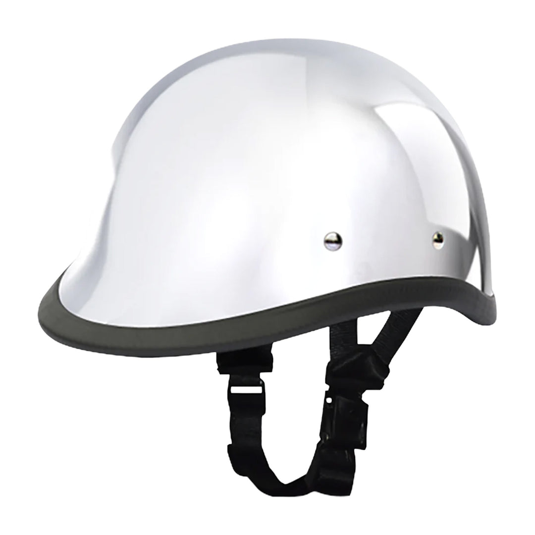 Daytona Helmets Novelty Hawk - Chrome - Front Left Side View