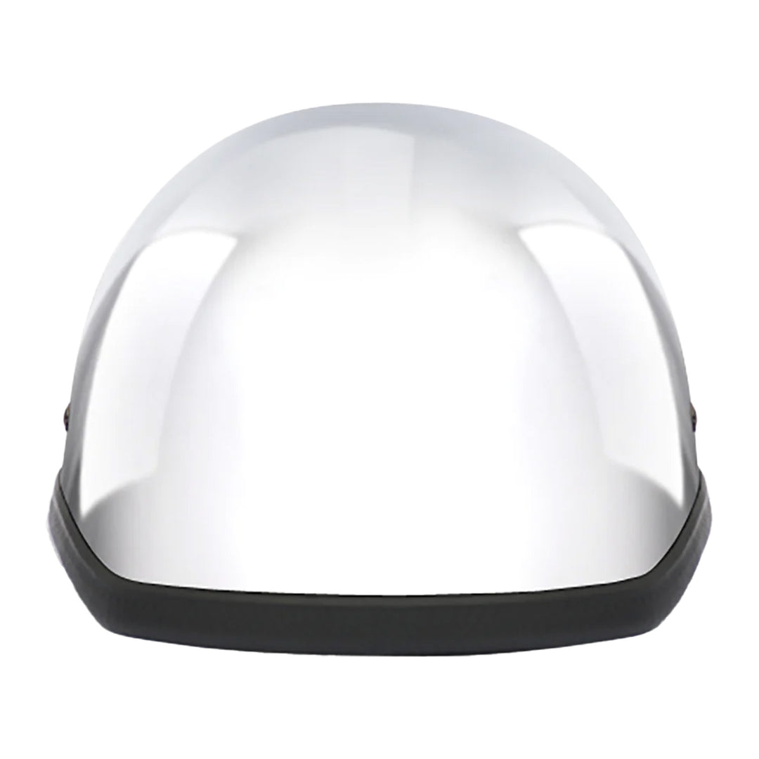 Daytona Helmets Novelty Hawk - Chrome - Rear View