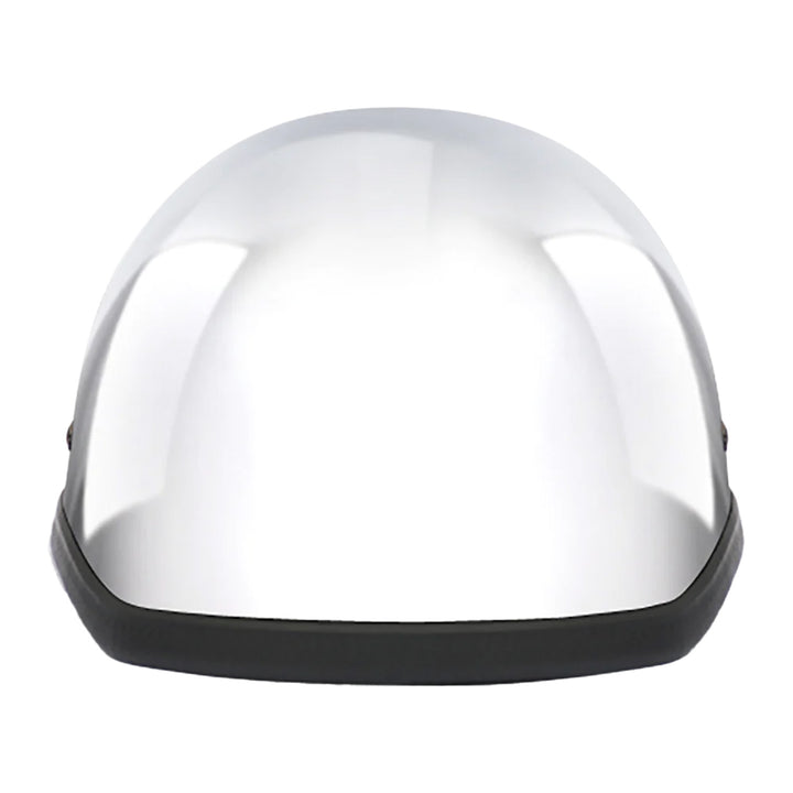 Daytona Helmets Novelty Hawk - Chrome - Rear View