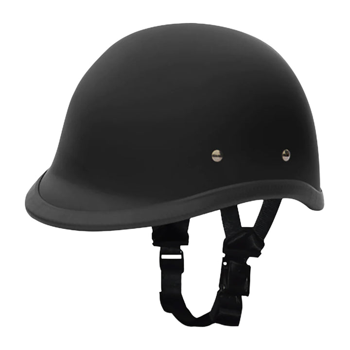 Daytona Helmets Novelty Hawk Dull Black - Front Left Side View