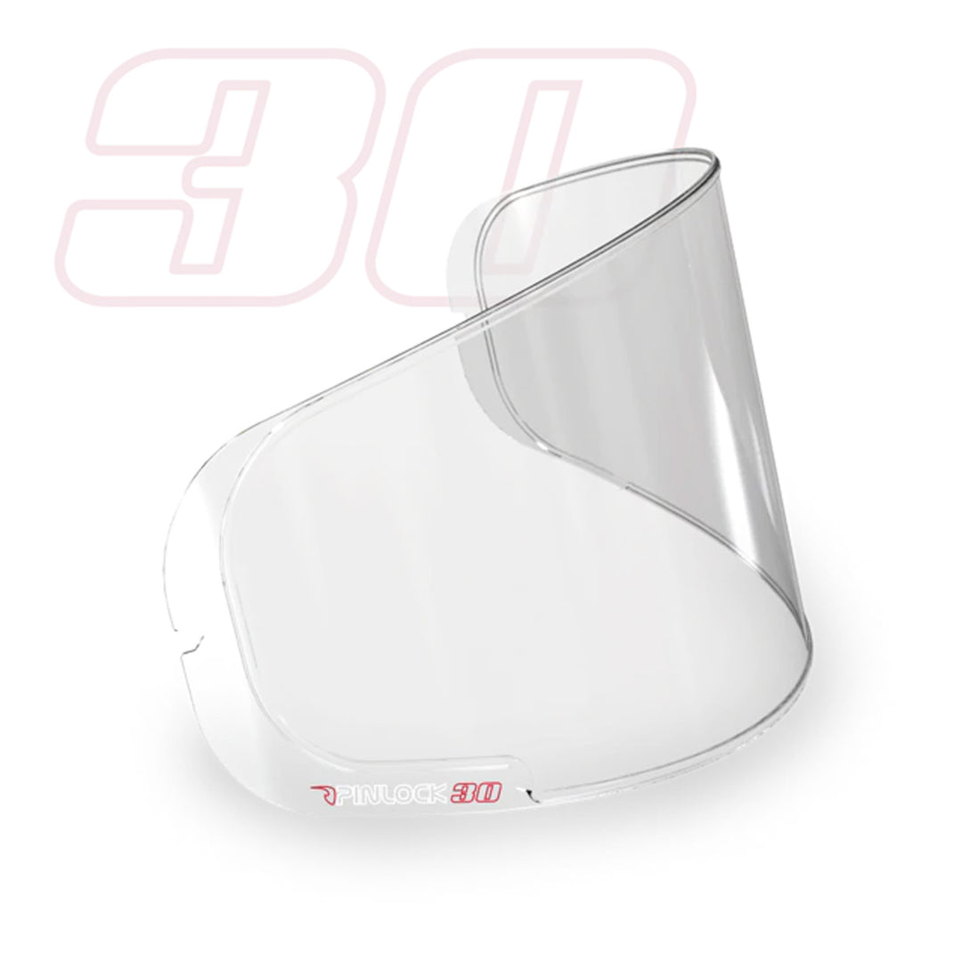 Daytona Helmets Pinlock 30 Lens - Clear - Front Side View