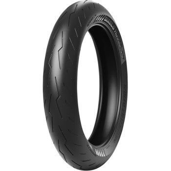 Pirelli Diablo Rosso IV Corsa Tire Front - Angled Side View
