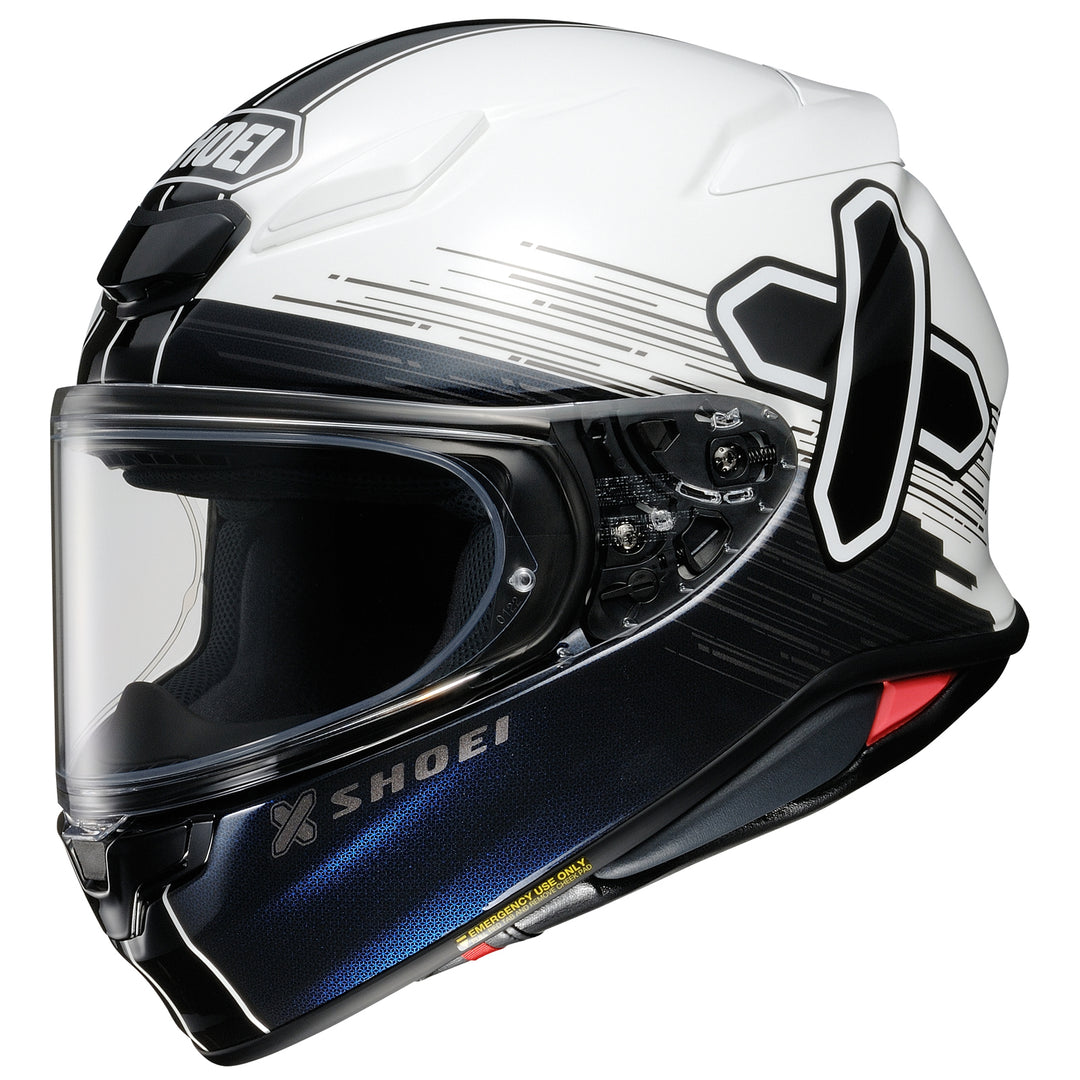 Shoei RF-1400 Ideograph Helmet TC-6 - Front Left Side View