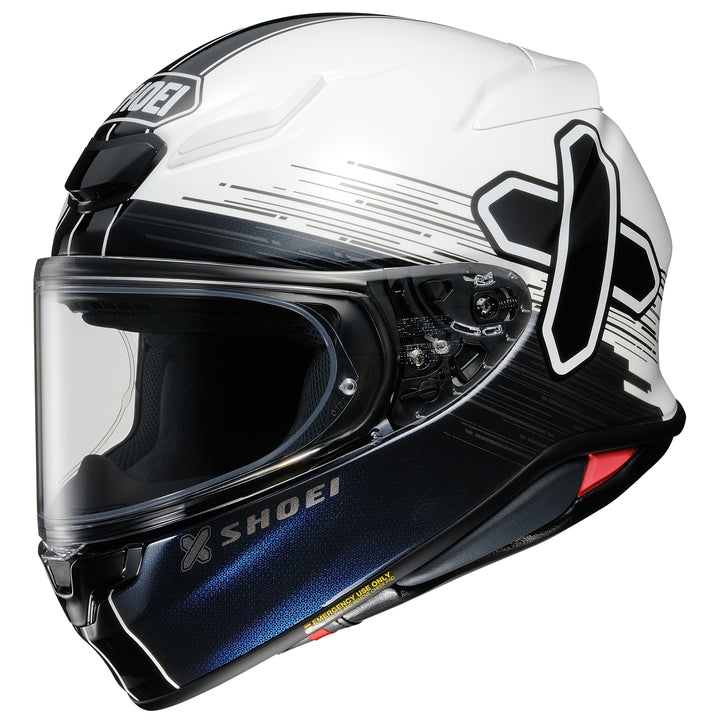 Shoei RF-1400 Ideograph Helmet TC-6 - Front Left Side View