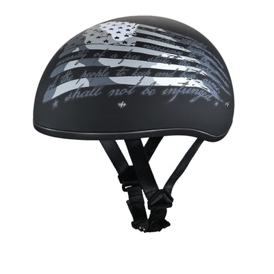 Daytona Helmets D.O.T. Skull Cap - 2nd Amendment