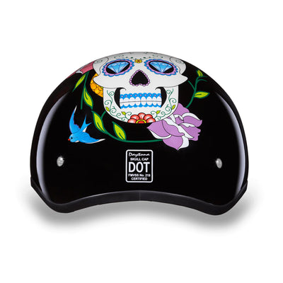 Daytona Helmets D.O.T. Skull Cap - Diamond Skull
