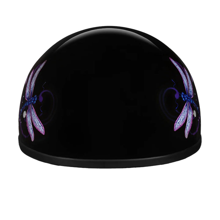 Daytona Helmets D.O.T. Skull Cap - Dragonfly - Front View